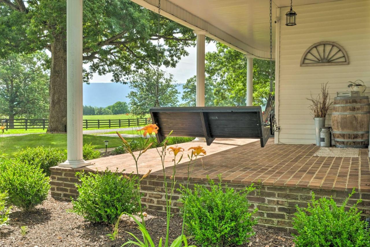 Lush, Modern Farmhouse With Mtn Views And Sunroom Edinburg Eksteriør billede