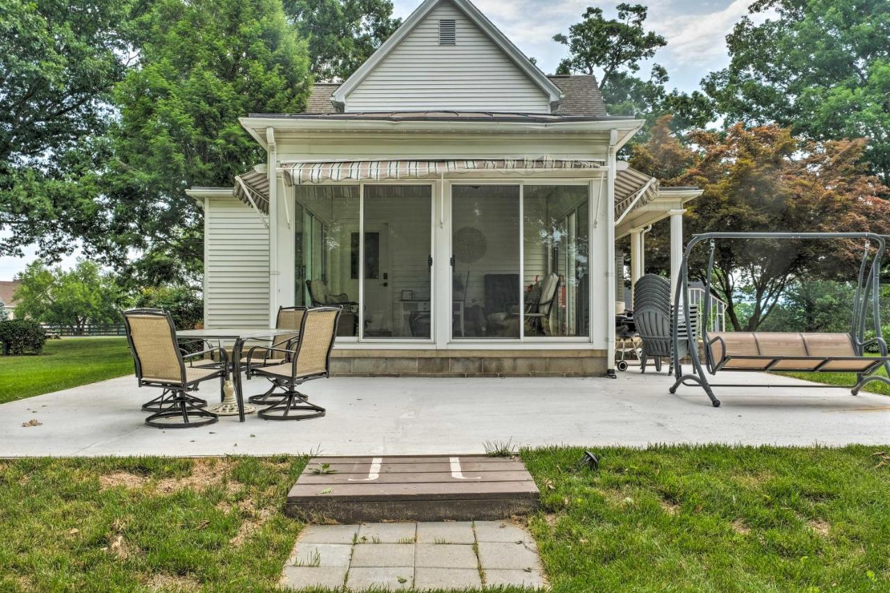 Lush, Modern Farmhouse With Mtn Views And Sunroom Edinburg Eksteriør billede