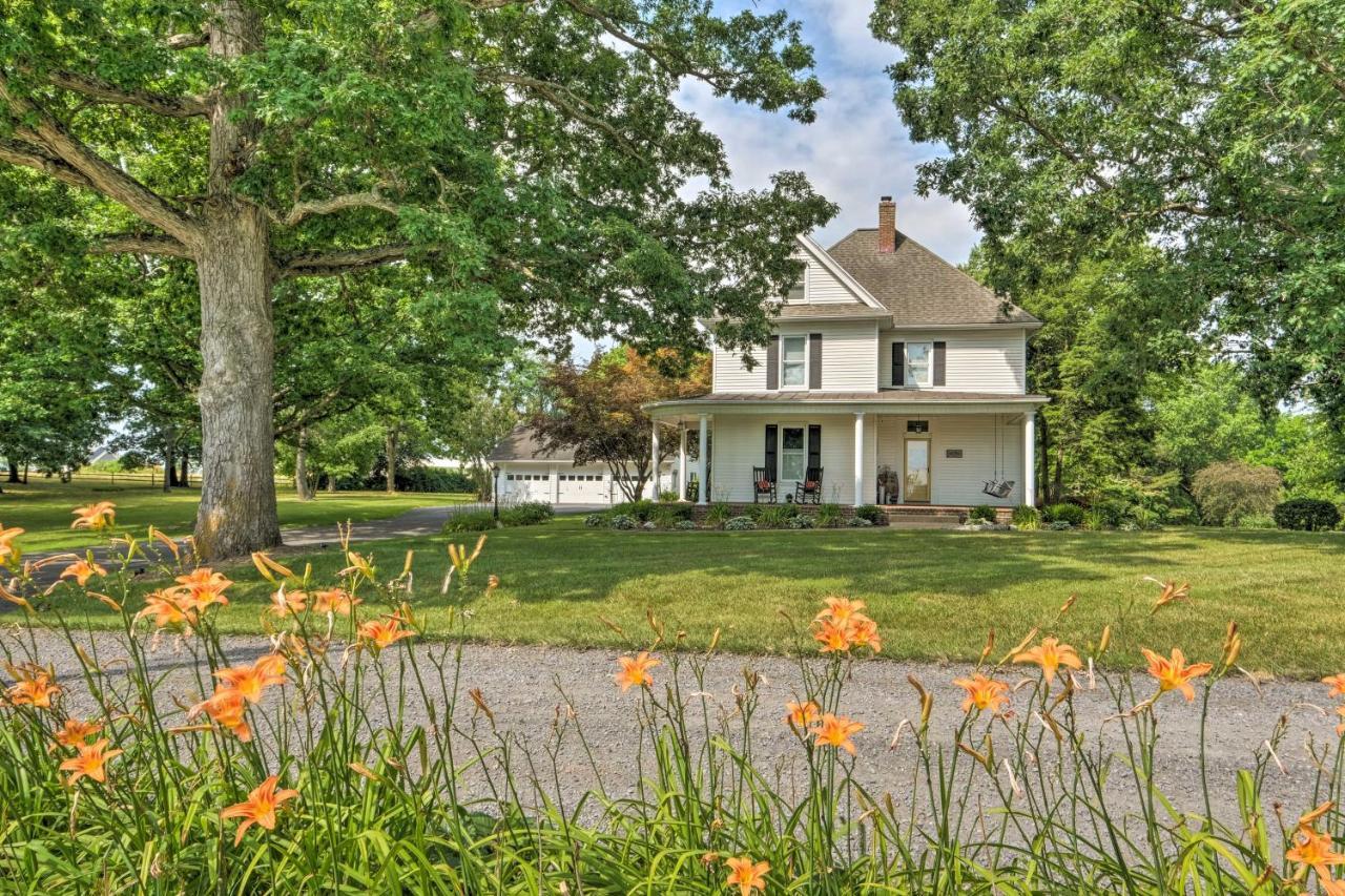 Lush, Modern Farmhouse With Mtn Views And Sunroom Edinburg Eksteriør billede