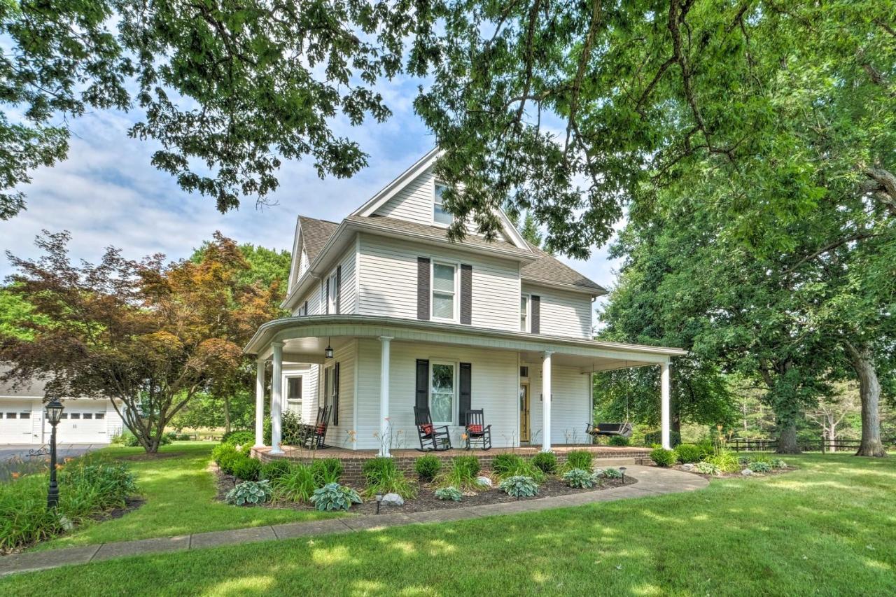 Lush, Modern Farmhouse With Mtn Views And Sunroom Edinburg Eksteriør billede